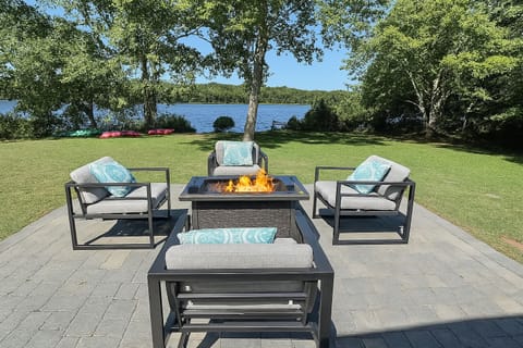 It’s hard to beat sitting at water level and enjoying the view.