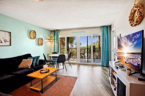 Living Room with balcony access