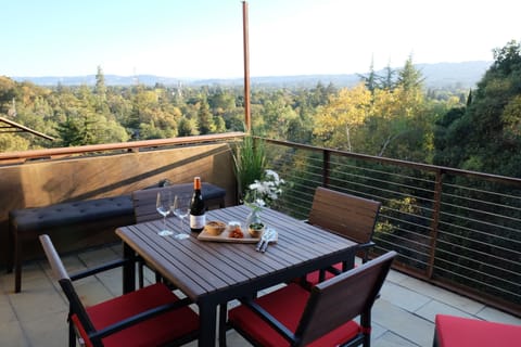 Deck overlooking Valley of the Moon