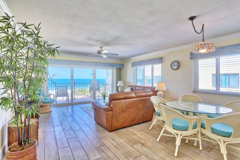 Living Room with Balcony Access
