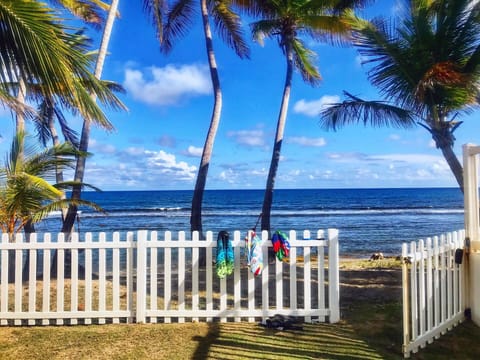 Relax, unwind on your private beach!!!