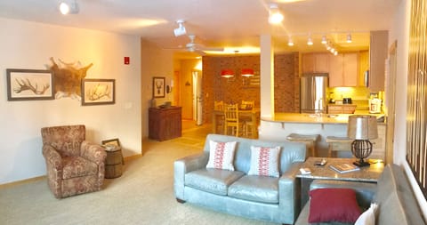 Open concept with room for guests to relax!