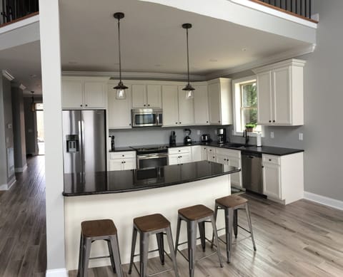 Fully stocked kitchen
