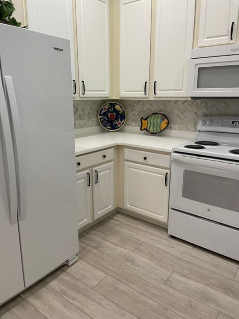 Kitchen with new appliances