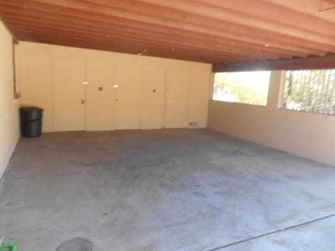Carport and Outside closets