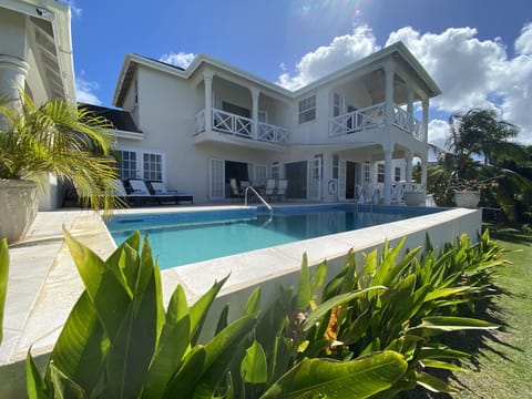 View from Garden over Pool