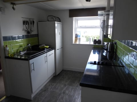 the other side of the kitchen - sorry it's so dark!