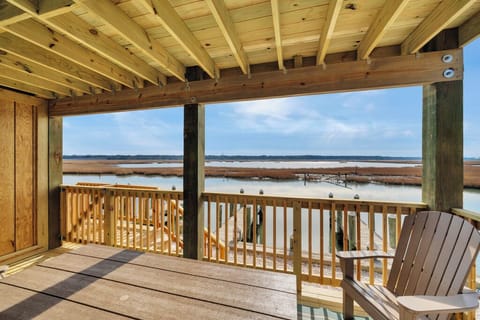 Welcome to the most amazing Views ever at Ocean East 1 on Chincoteague Island.