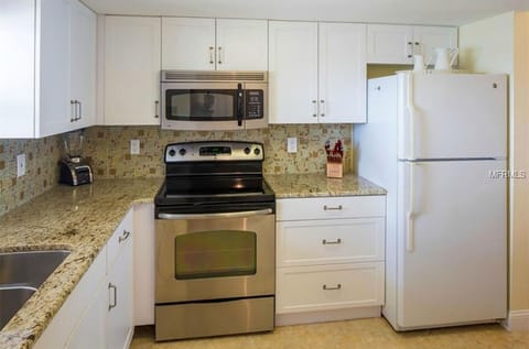 white cabinets and new appliances