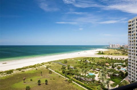 Panoramic Gulf front ocean view from the 17th floor