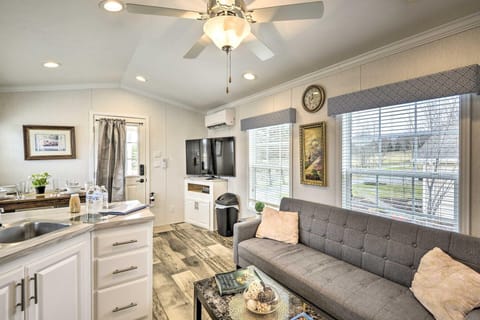Our two bedroom vacation rental offers up a light and airy space!