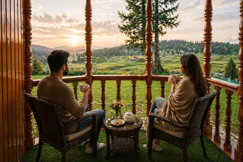 Deluxe Room with Balcony | Garden