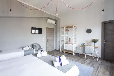 Triple Room | Hypo-allergenic bedding, in-room safe, desk, blackout drapes