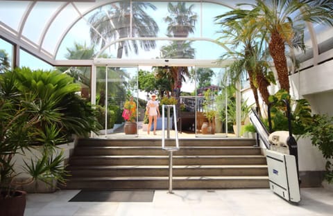 Interior entrance