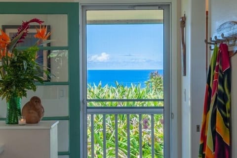 Hanalei Bay View 26 - Beautiful view of the ocean from Hanalaei Bay View 26.