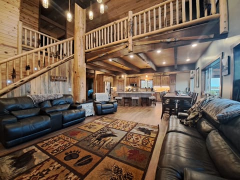 Main Floor living room, kitchen and dinning