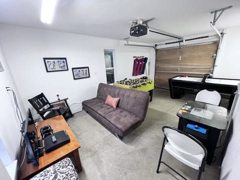 Our Game room will be the zone spot for competition family fun!  