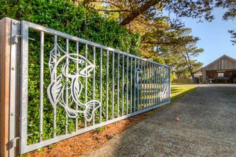 Gated driveway and fenced yard!
