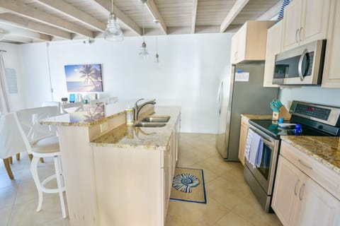 Fully stocked kitchen