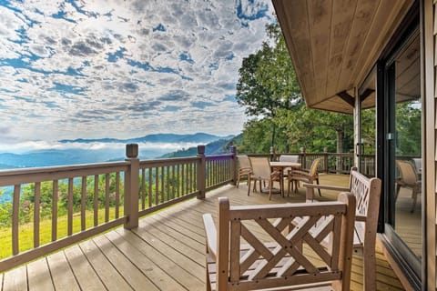 Bryson City Vacation Rental | 2BR | 2BA | 5 Stairs Required to Enter