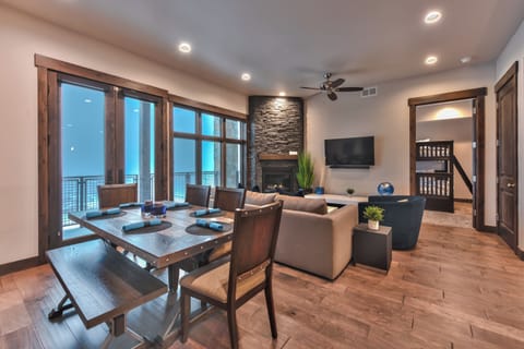 Dining Area and Living Room