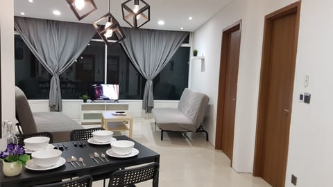 Living room decorated to make you feel at home