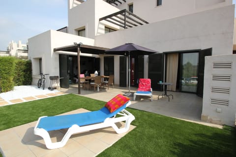 View of Patio - Early Morning