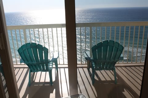 Sit back and relax from your balcony with amazing view of the beach!