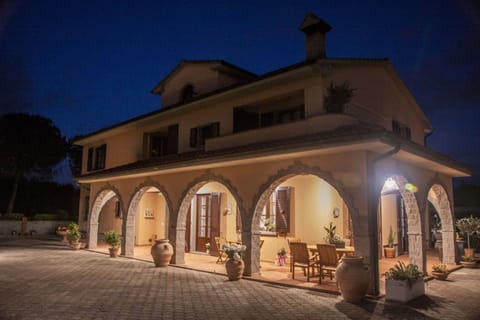 Front of property - evening/night