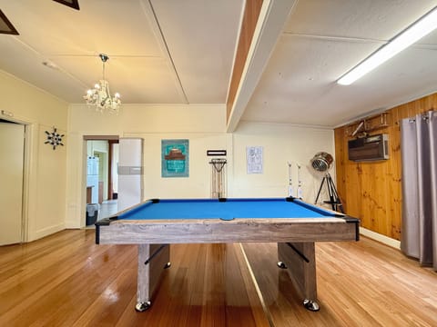 Pool Table In Living Area