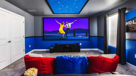 Entertainment hub featuring a captivating theater experience for guests to enjoy.