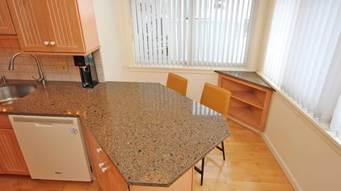 Kitchen with breakfast area