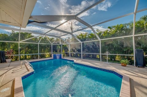 Heated pool vacation rental Cape Coral, Florida