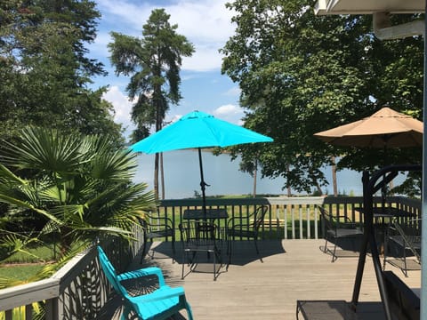 beautiful view from deck