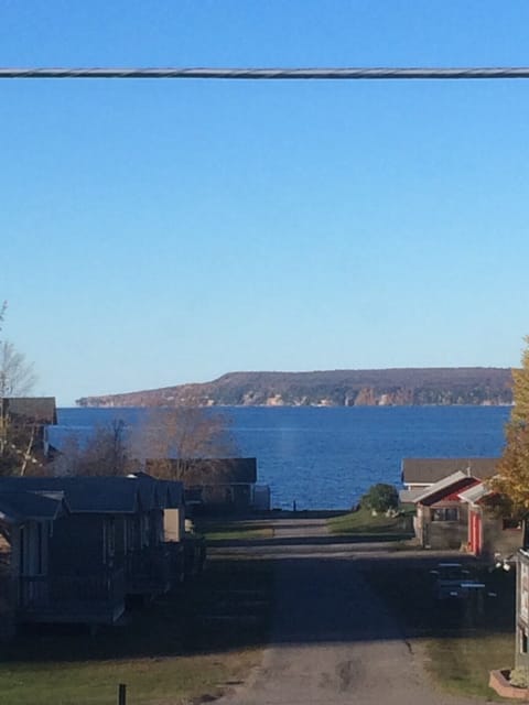 Amazing view of Lake Superior/Grand Island from living /dining  /master bedrooms