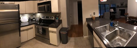 Kitchen panorama view courtesy of husband