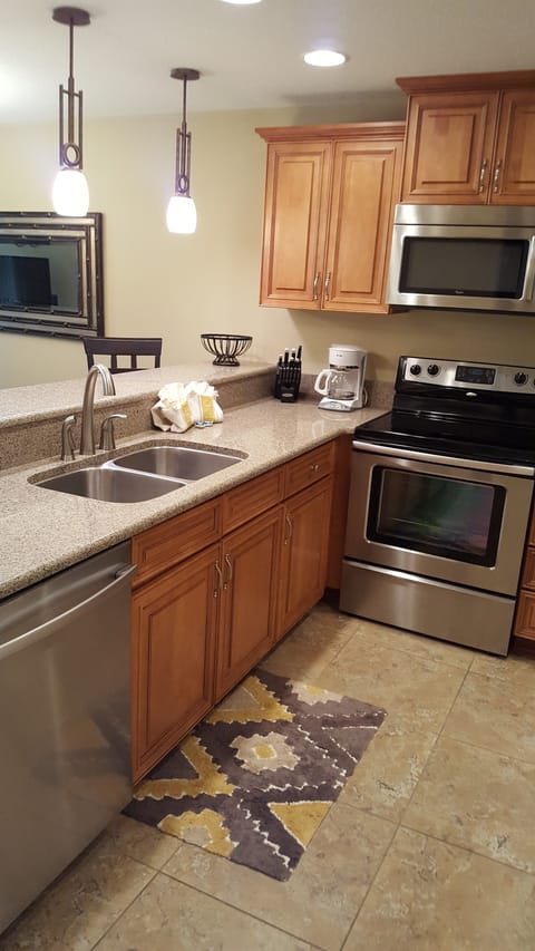 Kitchen with Stainless Steel Appliances