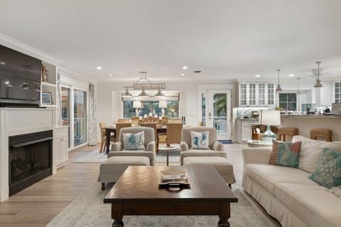 The open living area is ideal for making family memories!