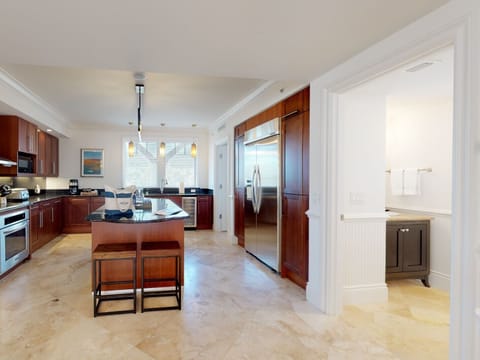 Residence #3830 - Second Floor Fully Furnished Kitchen with Half bath