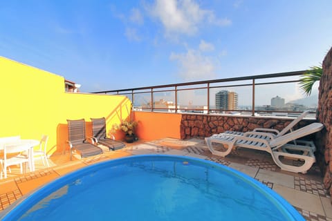 City Penthouse, Multiple Beds, Non Smoking | Terrace/patio