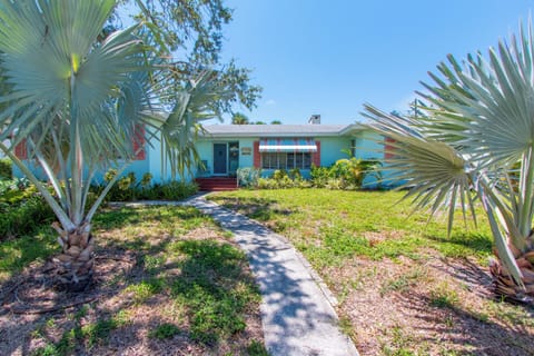 Exterior of the home