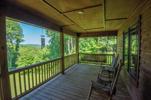 And loveseat swing at the end...