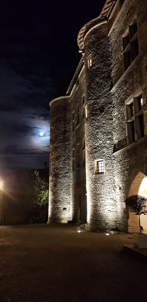 Front of property - evening/night