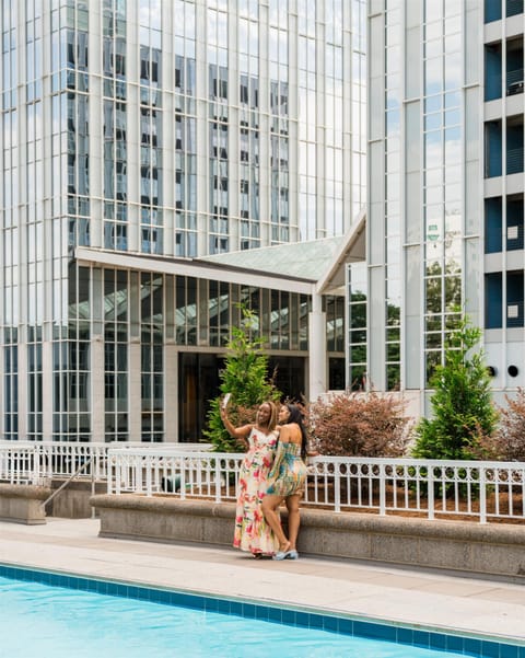 Seasonal outdoor pool