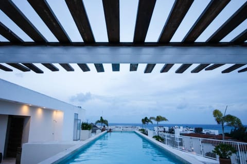 Rooftop pool