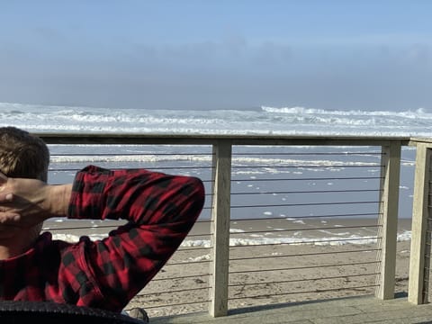 Oceanview, deck view, the best view!