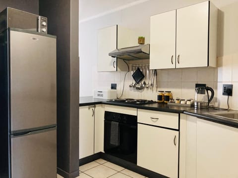 Microwave, oven, stovetop, cookware/dishes/utensils