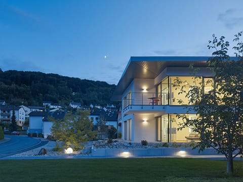 Front of property - evening/night