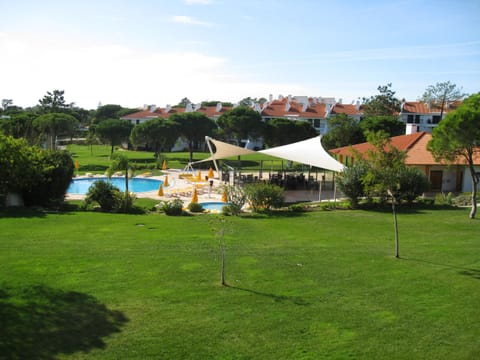 The view from the master Bedroom over looking the gardens