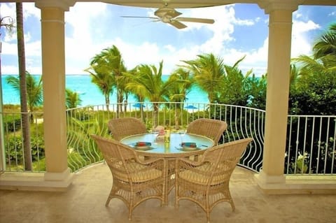 Suite Margarita - a view from the balcony overlooking the lush tropical paradise